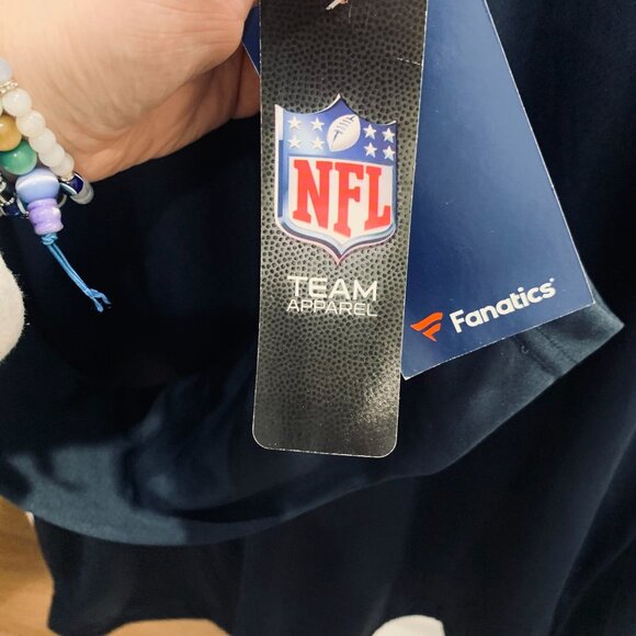 Fanatics  Chicago Bears Mens Lightweight 1/4 Zip Pullover L/S Top Large NWT - Picture 6 of 8